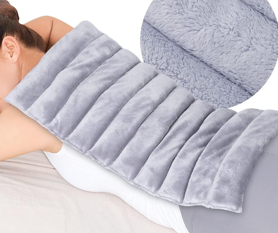 REVIX Extra Large Microwave Heating Pad for Back with Moist Heat