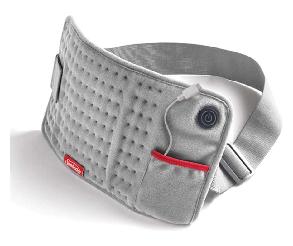 
Sunbeam USB-C Heating Pad - Portable Pain Relief On The Go for Cramps, Back, Shoulder, Arm & Leg Pain